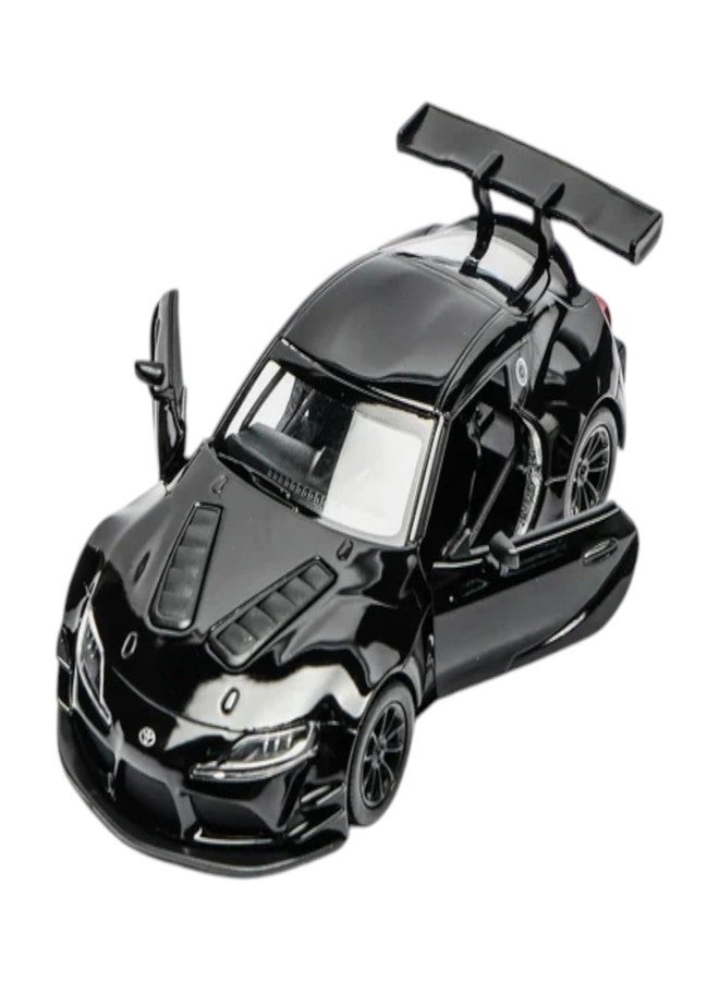 Mayatra's Kins Mart Toyota GR Supra Racing Concept 1:36 Scale Diecast Sports Car Model (GR-Supra-Black) - Image 1